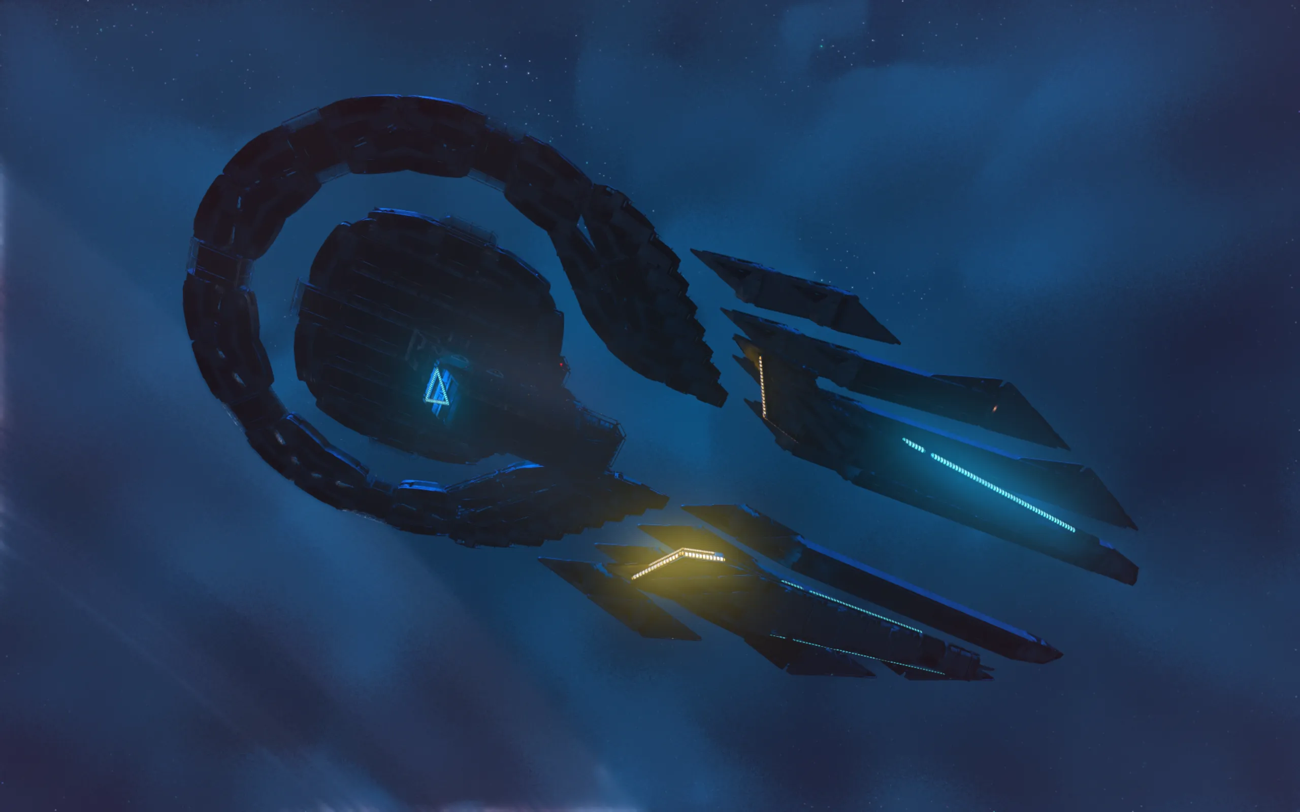 USS Athena 雅典娜号 分离舰体 星际迷航星际学院Star Trek-1